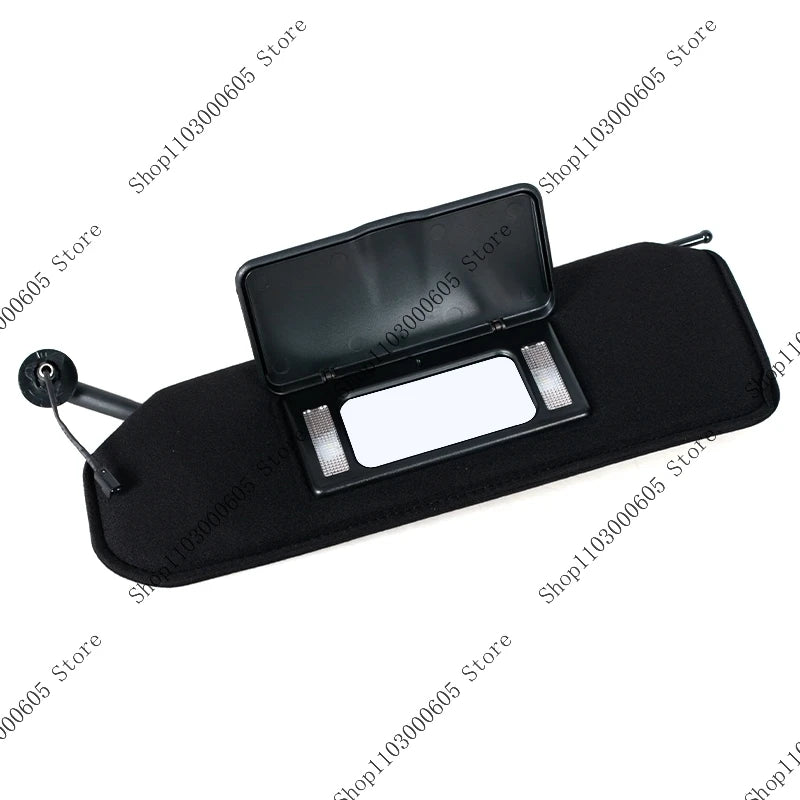 For Chevrolet Corvette C5 1997-2004 Auto Accessories Cabin Interior Black Sun Visor with Vanity Mirror and Light 10442033 - sayaragear