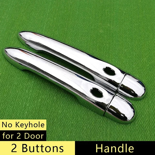 for Renault Clio IV 2012 - 2017 Chrome Handle Cover Trim Set Clio 4 MK4 2013 2014 2015 2016 Car Accessories Stickers Car Styling sayaragear
