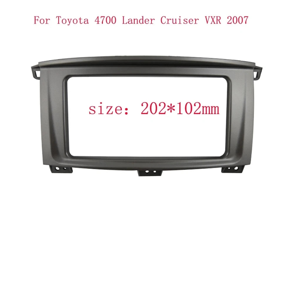 7 Inch Car Radio Stereo Frame For Toyota 4700 Lander Cruiser VXR 2007 2Din Frame Fascia Dash Panel Installation Kits sayaragear
