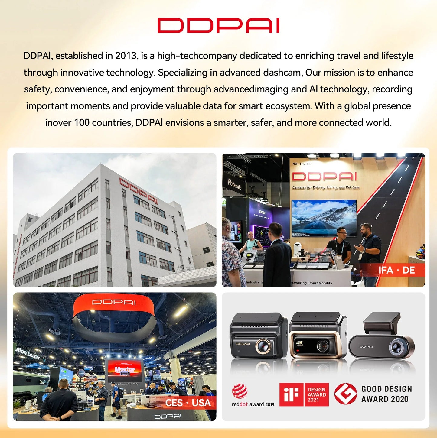 DDPAI N5 Dual 4K HDR Dash Cam Front Rear AI NightVIS Camera WiFi 6 GPS ADAS Voice Control 24H Parking Mode 32G eMMC Car DVR sayaragear