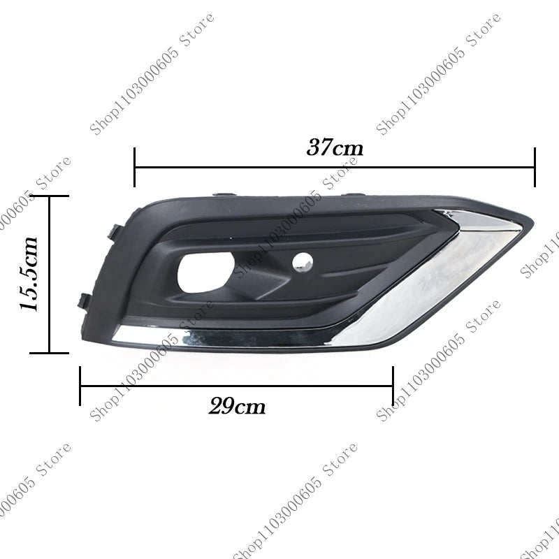 For VOLVO S60 V60 2019-2022 Automobile Accessories Bumper Fog Light Frame Protective Cover With Cover Plating 31455640 31455641 sayaragear