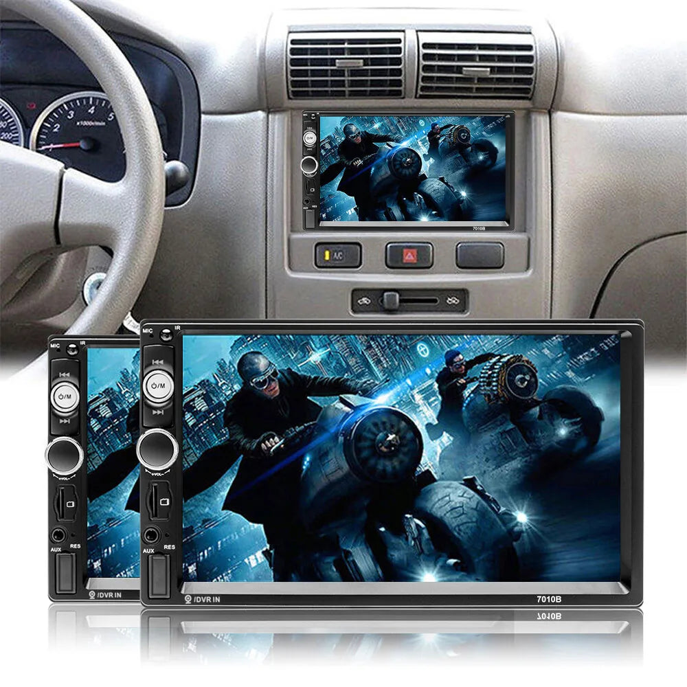 Universal 7" Double 2 DIN Car Stereo Radio Touch Screen Bluetooth FM MP5 Player sayaragear