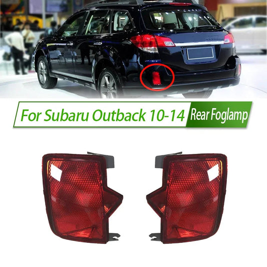For Subaru Outback 10-14 Rear Bumper Fog Light Reflector Stop Light Rear Fog Light Foglamp Brake Lamp Warning Lamp sayaragear