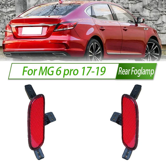 For MG 6 Pro 17-19 Rear Bumper Fog Light Reflector Stop Light Rear Fog Light Brake Lamp Without Bulb sayaragear