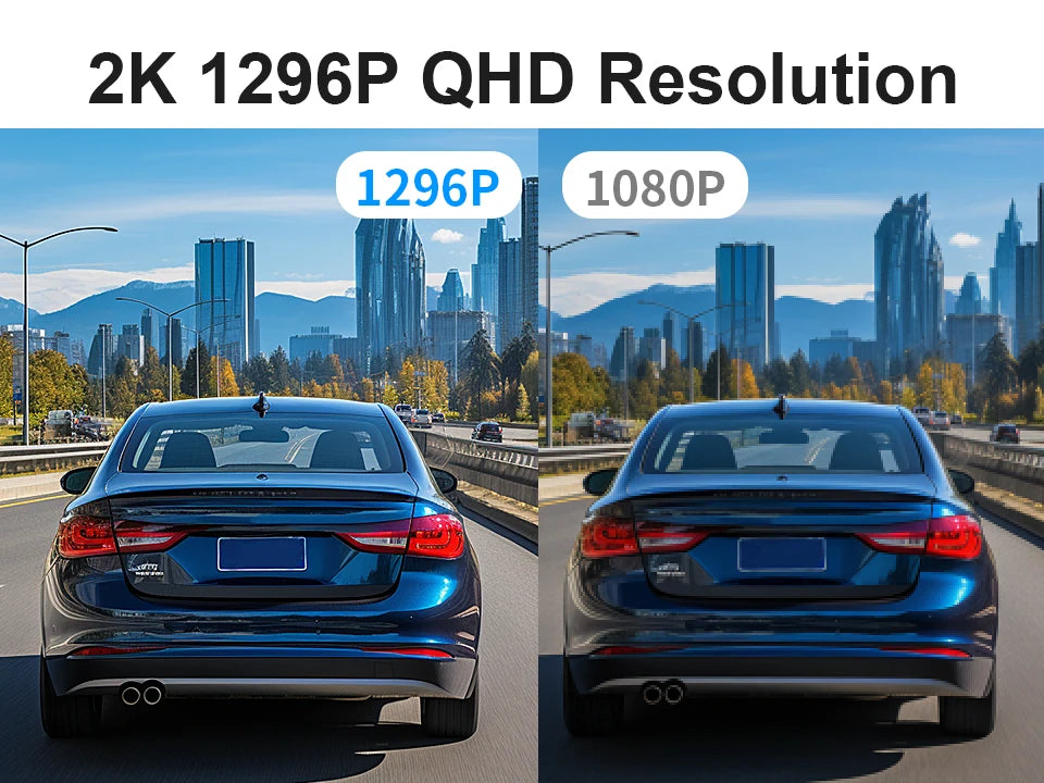 2K Dash Camera For Car DVR Dash Cam In The Car KAWA D5 Video Recorder Emergency Voice Control WiFi APP Monitor WDR Dashcam sayaragear