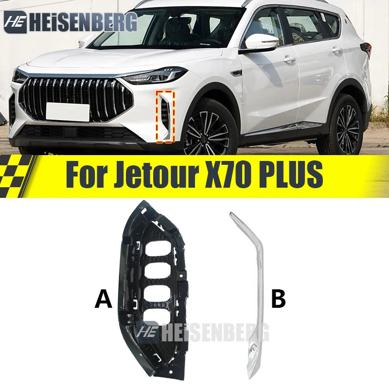 Daytime Running Light Frame For Jetour X70 Plus Fog Light Trim F18-2803512 F18-2803514 sayaragear