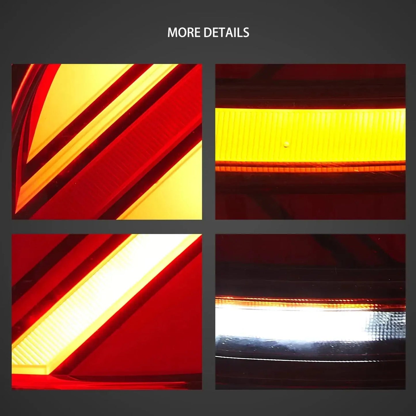 Vland 17-23 Mini Countryman F60 Full LED Tail Lights With Sequential Turn Signal sayaragear