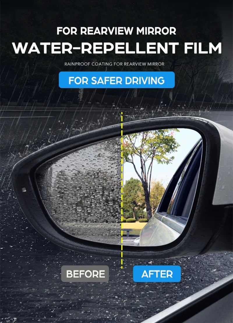 for Toyota Passo Daihatsu Sirion Boon M300 M600 300 600 2004~2016 Car Rearview Mirror Protective Film Waterproof Car Sticker sayaragear