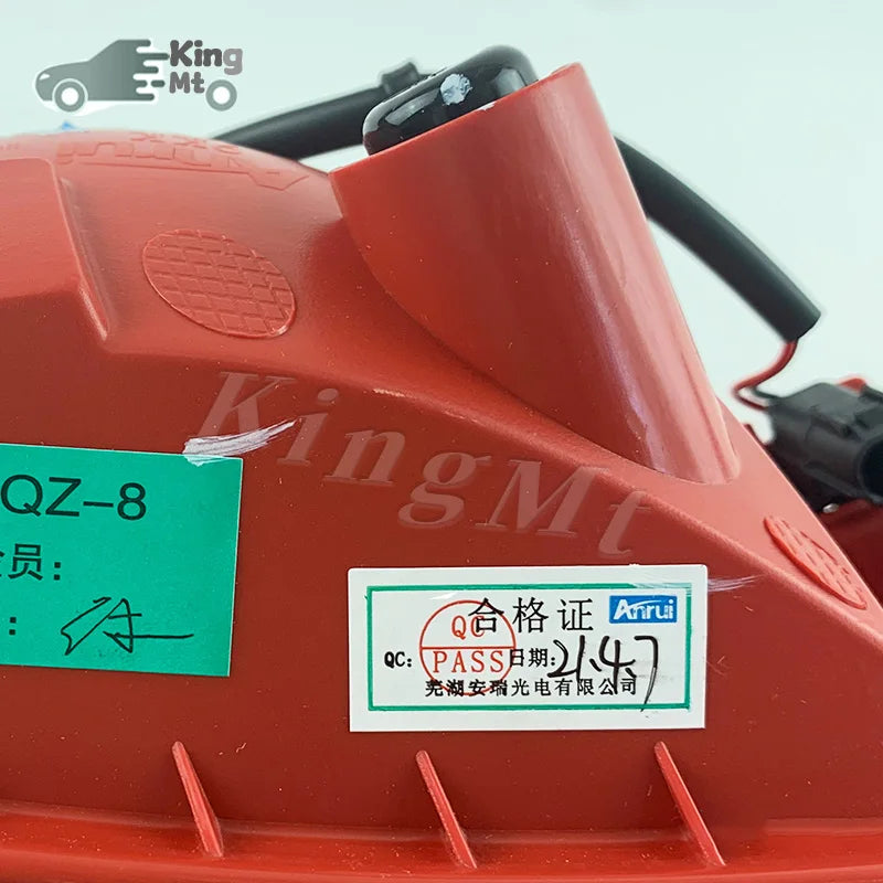 For Chery Tiggo 7 PLUS Rear Bumper Fog Light Reflector Stop Light Rear Fog Light Foglamp Brake Lamp Warning Lamp Frame Cover sayaragear