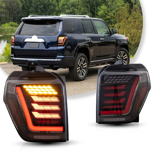 Vland 10-23 4Runner 5th Gen (N280) LED Tail Lights With Dynamic Welcome Lighting Rear Lamp Assembly Upgrade sayaragear