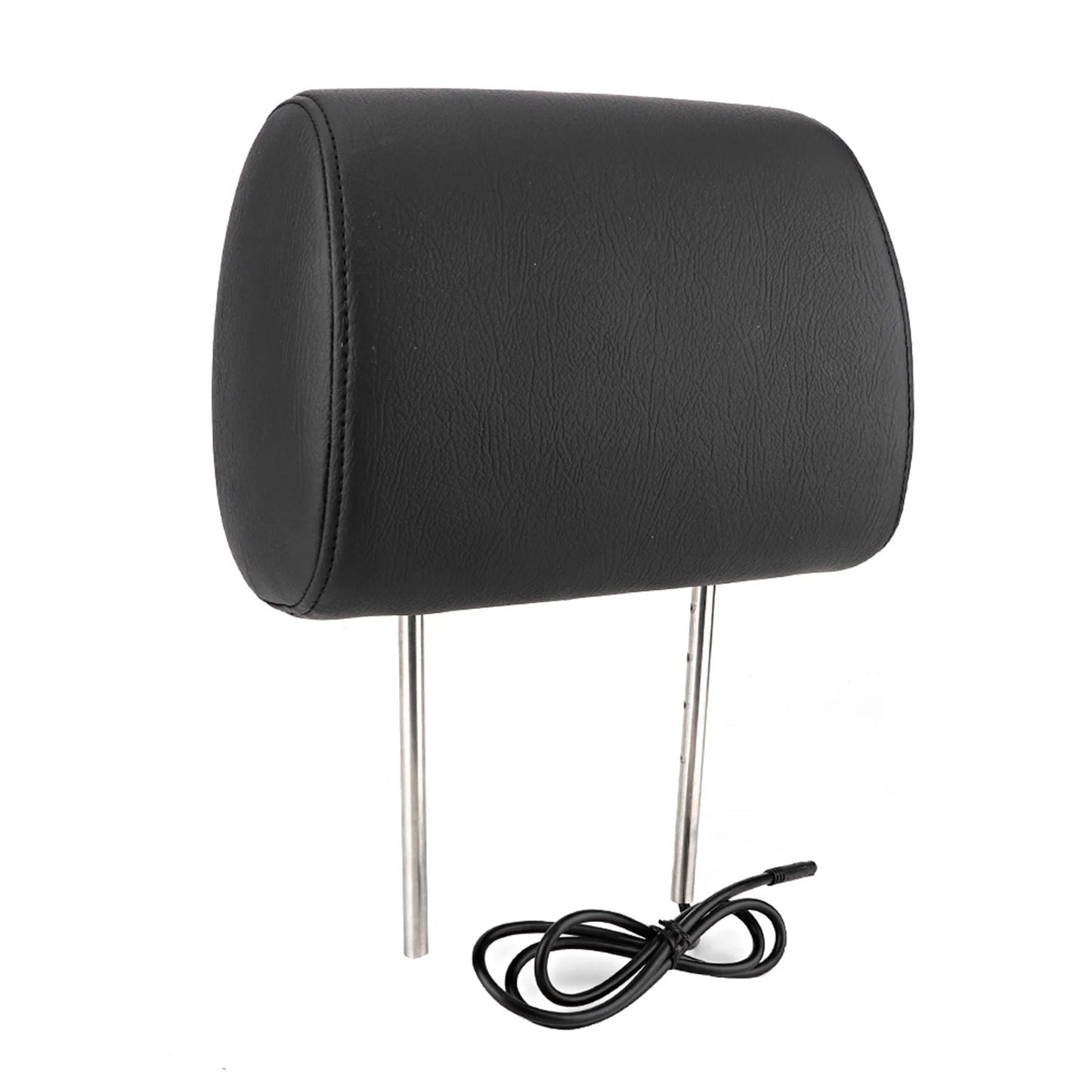 2pcs 7 in Wireless Control Adjustable Headrest LCD Video Monitor MP5 Display Black sayaragear
