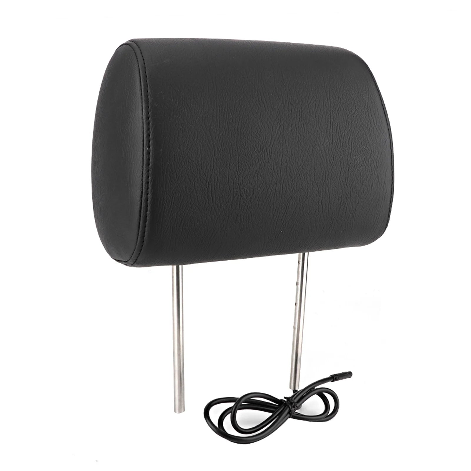 2pcs 7 in Wireless Control Adjustable Headrest LCD Video Monitor MP5 Display Black sayaragear