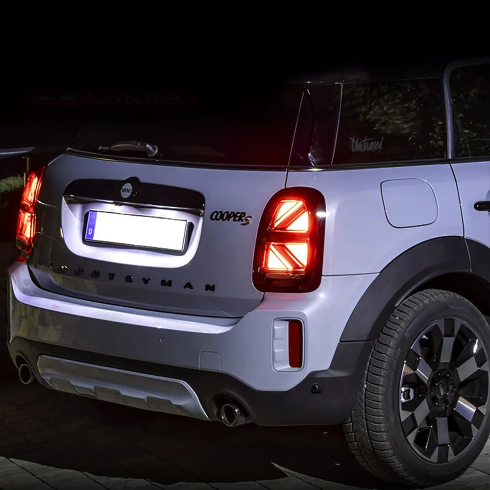 Vland 17-23 Mini Countryman F60 Full LED Tail Lights With Sequential Turn Signal sayaragear