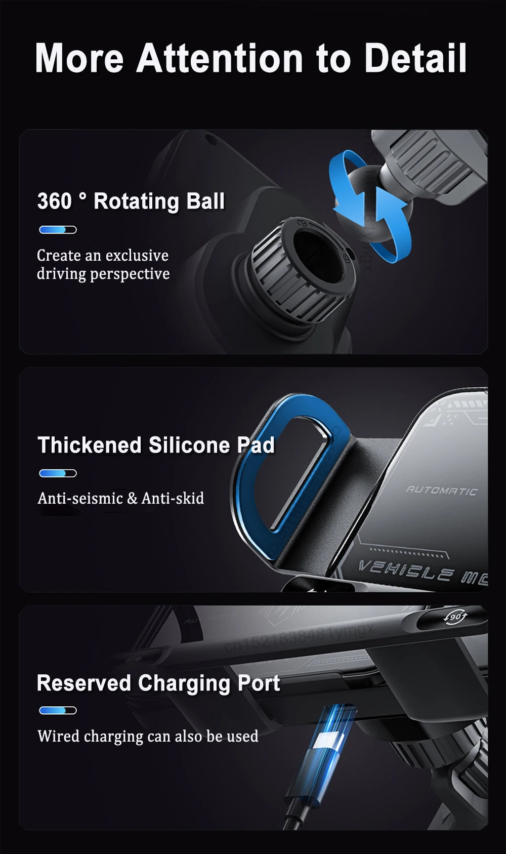 Car Wireless Charger Dual Coil Fold Screen Phone Fast Charging For Samsung Galaxy Z Fold 5 6 Flip 3 4 Air Vent Car Phone Holder sayaragear