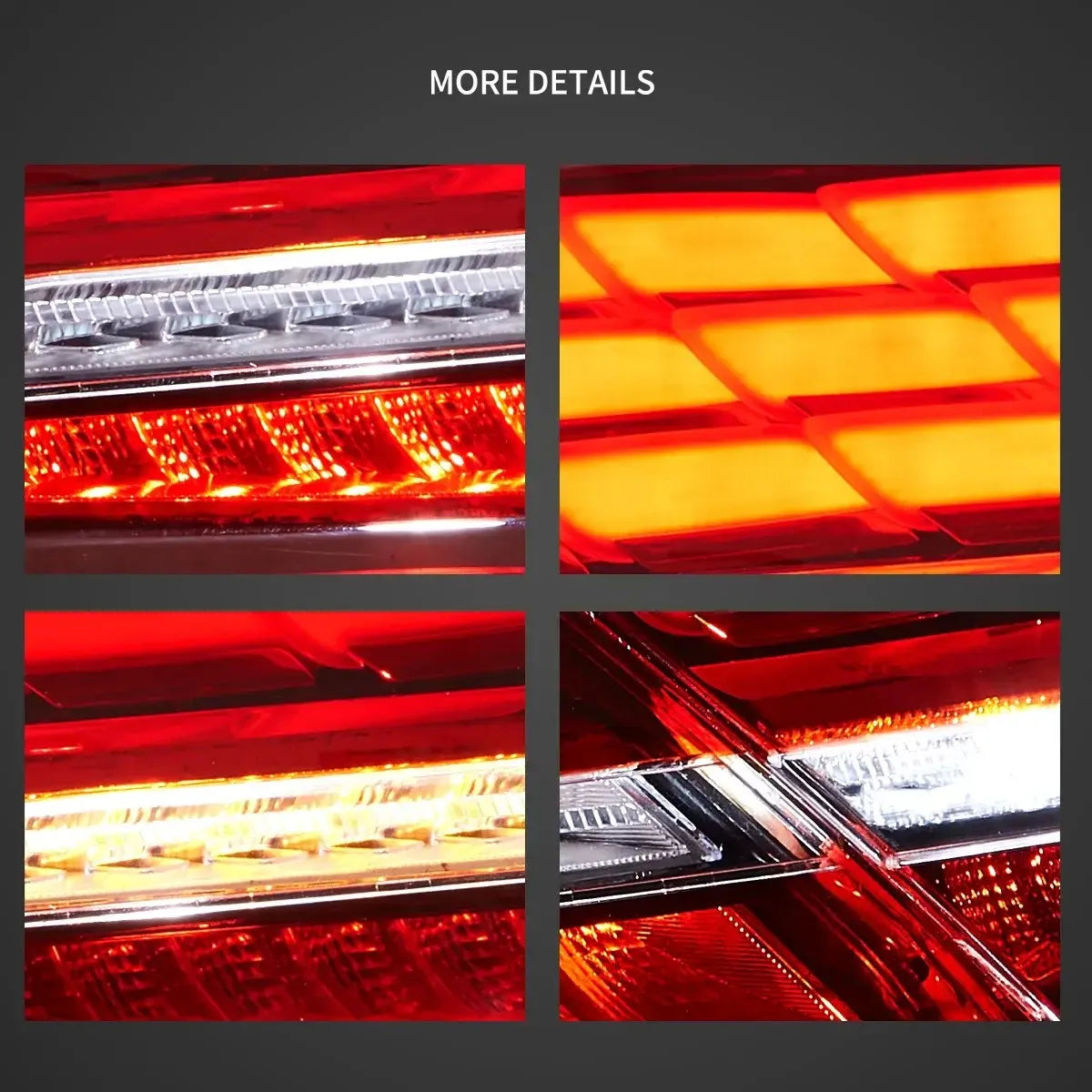 Vland 16-23 C-Class A205 C205 Full LED Tail Lights With Animation Sequential Turn Signal sayaragear