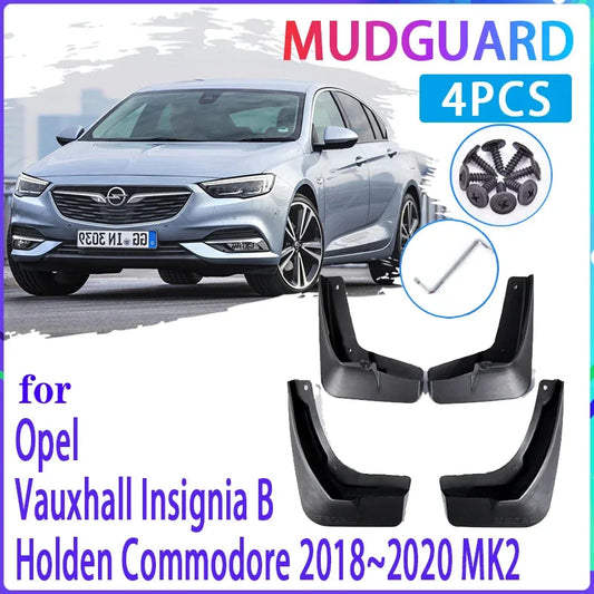 4 PCS Car Mud Flaps for Opel Vauxhall Insignia B 2018 2019 2020 MK2 Mudguard Splash Guards Fender Mudflaps Auto Accessories sayaragear