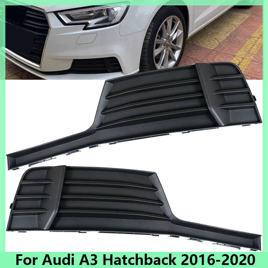Fog Lamp Frame For Audi A3 Hatchback 2016-2020 Aggressive Model Front Bumper Light Cover Car Accessories 8V3807681AA  8V3807682M - sayaragear