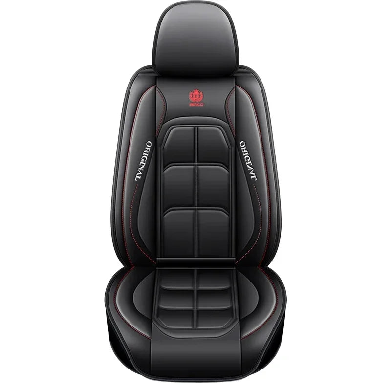 Car seat cushion Four Seasons universal new seat cover Leather seat cover Ice silk seat cushion Fully wrapped seat cushion sayaragear