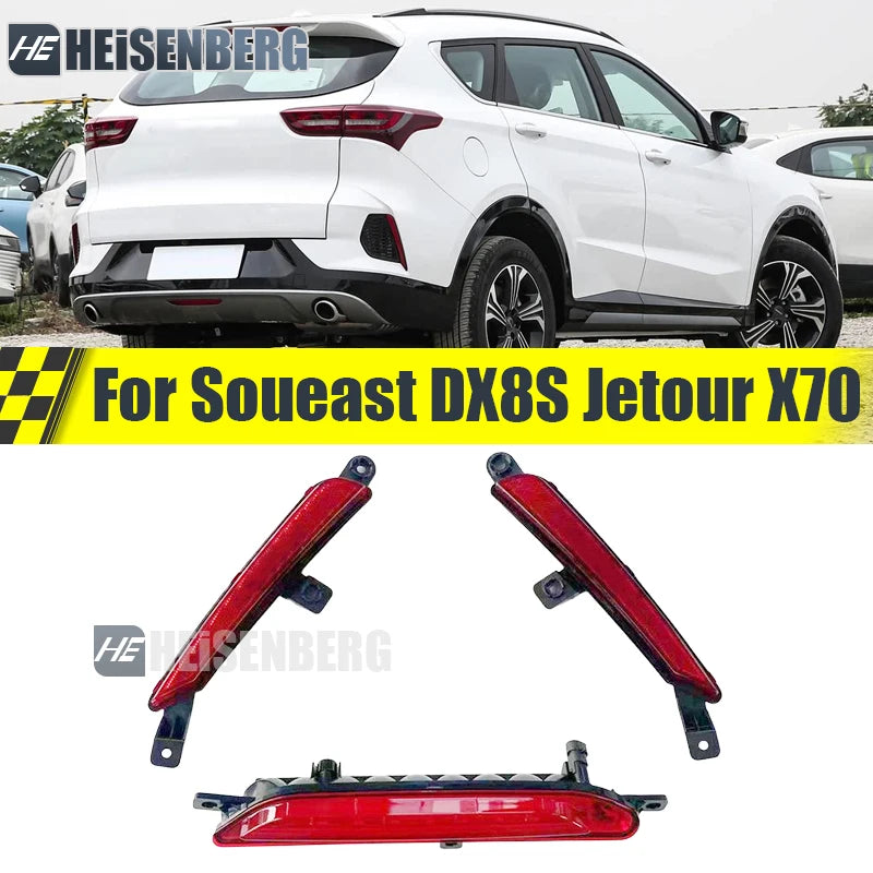 Rear Bumper Reflector For Soueast DX8S Jetour X70 Rear Bumper Fog Lamp sayaragear