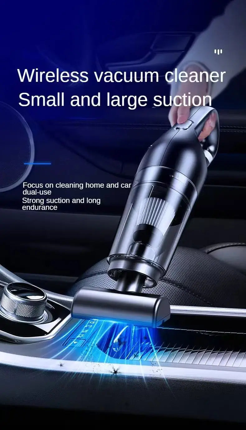 High Suction Handheld Car Vacuum Cleaner Portable Dual Use Household Water Absorption Cleaning Tool for Auto Interior sayaragear