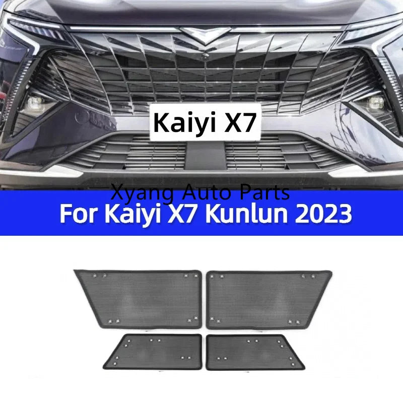 For Kaiyi X7 Kunlun Water Tank Insect-Proof Net, Mosquito Protection Air-Conditioning Outlet Protective Cover sayaragear