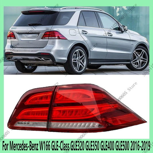 For Mercedes-Benz W166 GLE-Class GLE320 GLE350 GLE400 GLE500 2016-2019 Car Accessories Tail Light Assembly Turn Signal Light - sayaragear