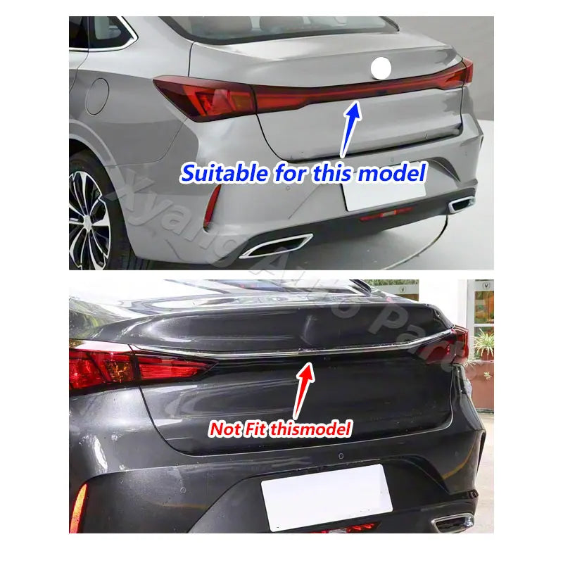 Rear Bumper Center Taillight For Changan Eado Plus 2022-2024 Combination Light Rear Bumper Central Light sayaragear