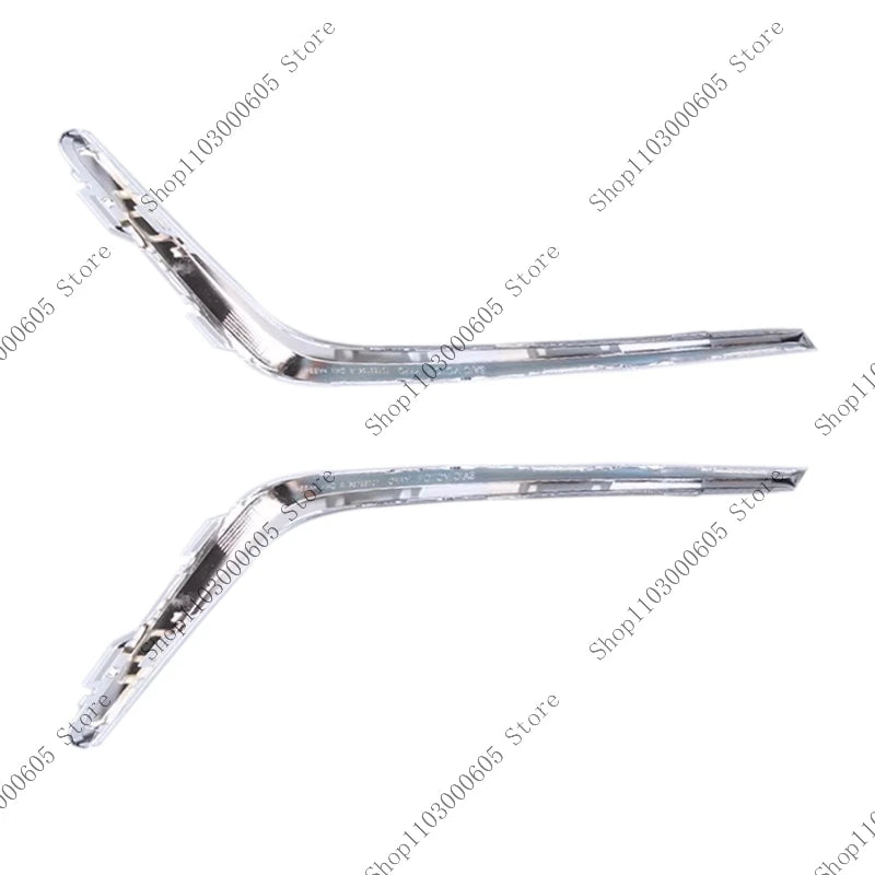 Car Front BumperAccessories For Roewe MG 360 MG360 Fog Lamp Chrome Trim Cover Frame Lid Bezel Hood Grille Fog Light Cover sayaragear