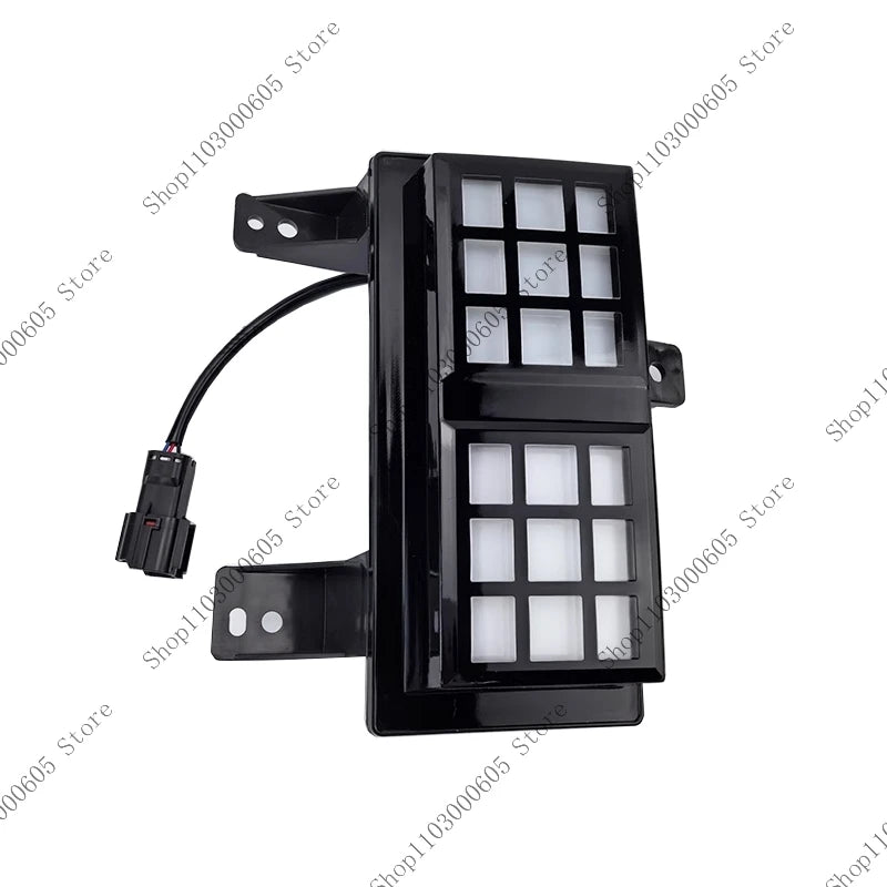 For Chery Jetour Traveller T2 Auto Parts Front Bumper Fog Light Assembly Daytime Running Light Car Exterior Decorative Fog Light sayaragear