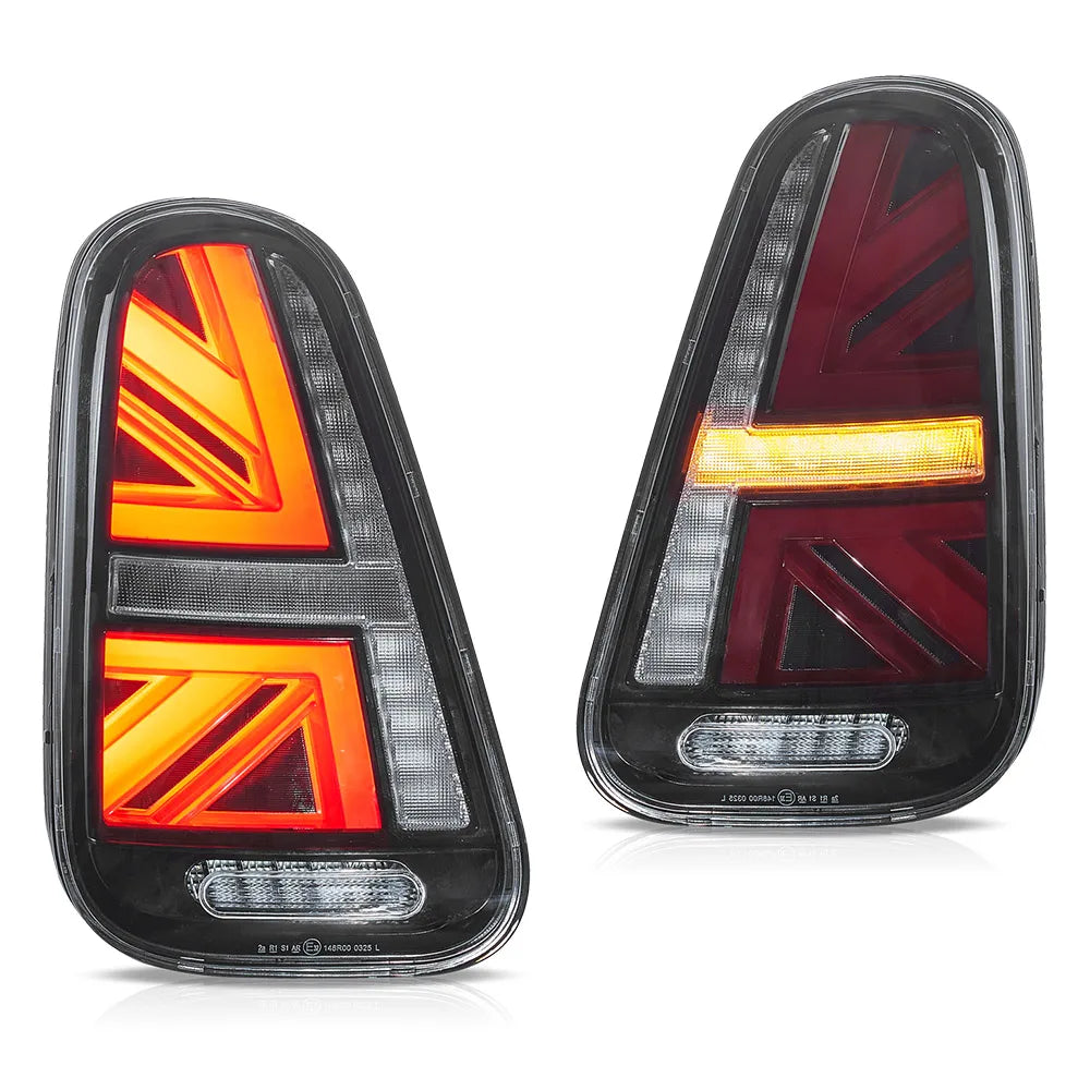 Vland 01-06 Mini R50 R52 R53 LED Tail Lights Rear Lamp Assembly Upgrade Replacement sayaragear