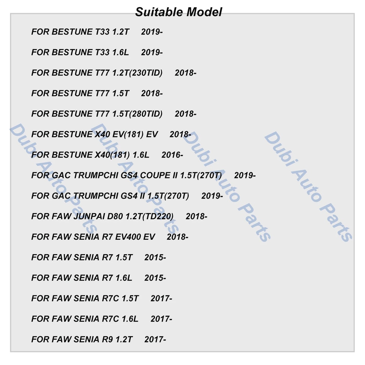 Front Brake Pads Set For BESTUNE T77 1.2T 230TID 1.5T 280TID X40 2018- T33 GAC TRUMPCHI GS4 FAW JUNPAI SENIA R7 R9 Accessories sayaragear