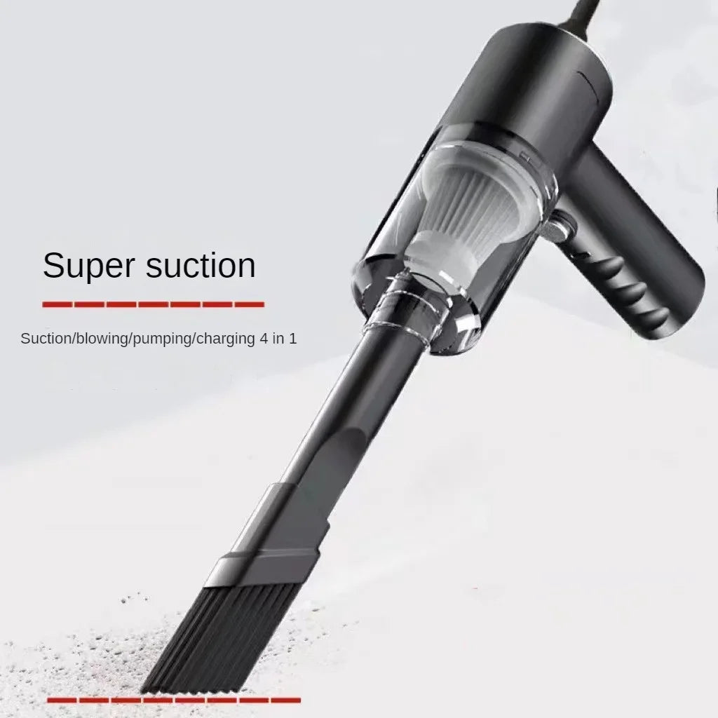 Car Vacuum Cleaner Portable Small Vacuum Cleaner For Multi Purpose Vehicles Small Household Pump Handheld Car Vacuum Cleaner sayaragear