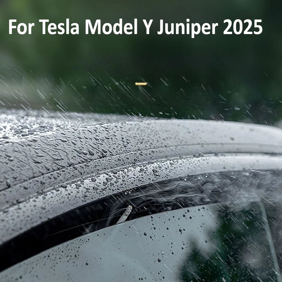 Body Kit Tuning Accessories Decoration Wind Deflector Rain Guard Brow For Tesla Model Y/3 Juniper 2025 Window Visors Shade Refit sayaragear