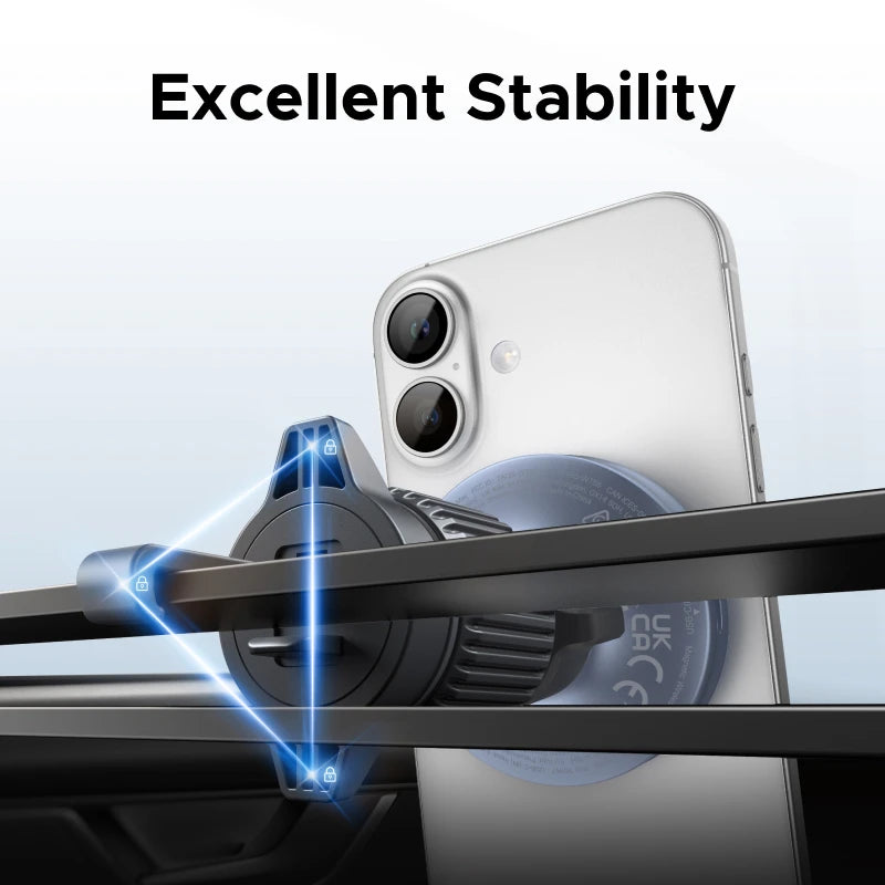 UGREEN Qi2 25W 15W Magnetic Car Phone Holder Wireless Charger Stand For iPhone 17 16 15 Pro Max Charging for Magsafe Car Charger sayaragear