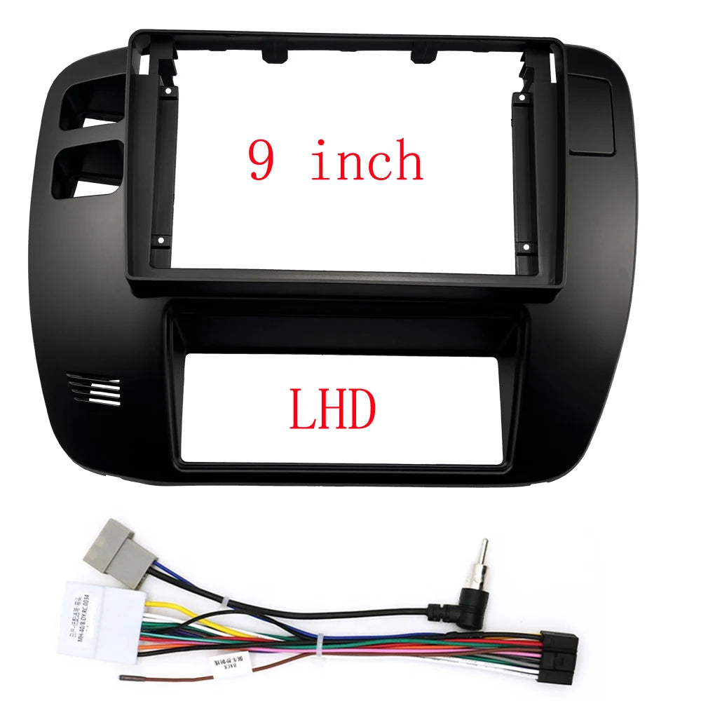 Car Android Radio Frame GPS Stereo Player 2DIN Head Unit Car Radio Fascias Dash Frame Panel For 1997-2005 NISSAN PATROL (9INCH) sayaragear