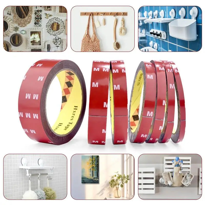 3/M Long Extra Strong Double Sided Tape Adhesive 0.4mm Thick For Car Home Industry Special Strong Double-Sided Tape sayaragear
