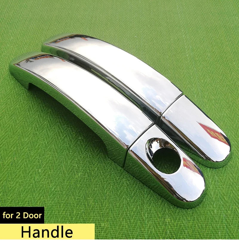 Chrome Handle Cover Trim Set for Ford Focus 2 mk2 mk2.5 2004 2005 2006 2007 2008 2009 2010 Car Accessories Stickers Car Styling sayaragear