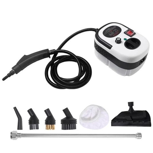 Portable Handheld Steam Cleaner High Temperature Pressurized Steam Cleaning Machine With Brush Heads For Kitchen Car sayaragear