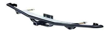4x4 Offroad Sport Auto Parts NAS Style Black Powder Coated Steel Bumper Tread Plate Step Rear End Fit for l Defender 110custom sayaragear