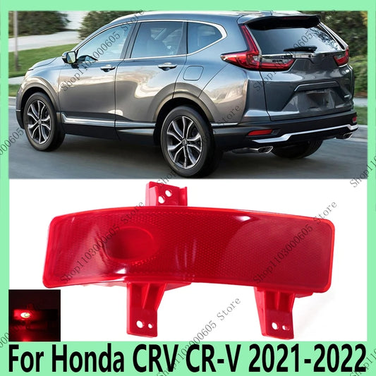 For Honda CRV CR-V 2021-2022 Automobile Accessories Rear Bar Light Total Fog Light Reflector Daytime Running Light Reverse Light - sayaragear