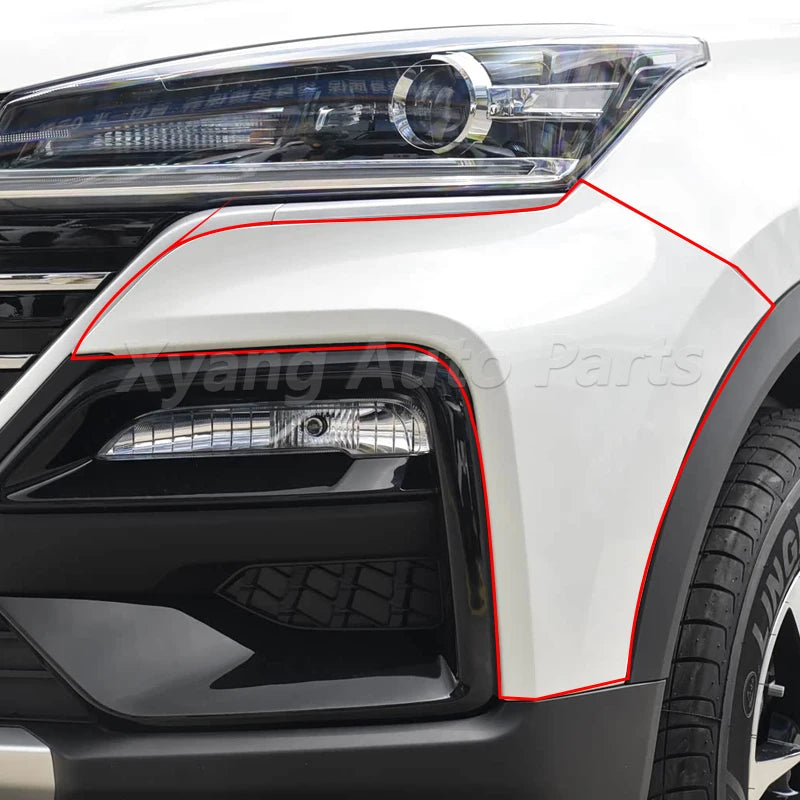 Front Bumper Lower Body Front Bumper Grille For Kaiyi X3 Bumper Corner Part Corner Guard sayaragear