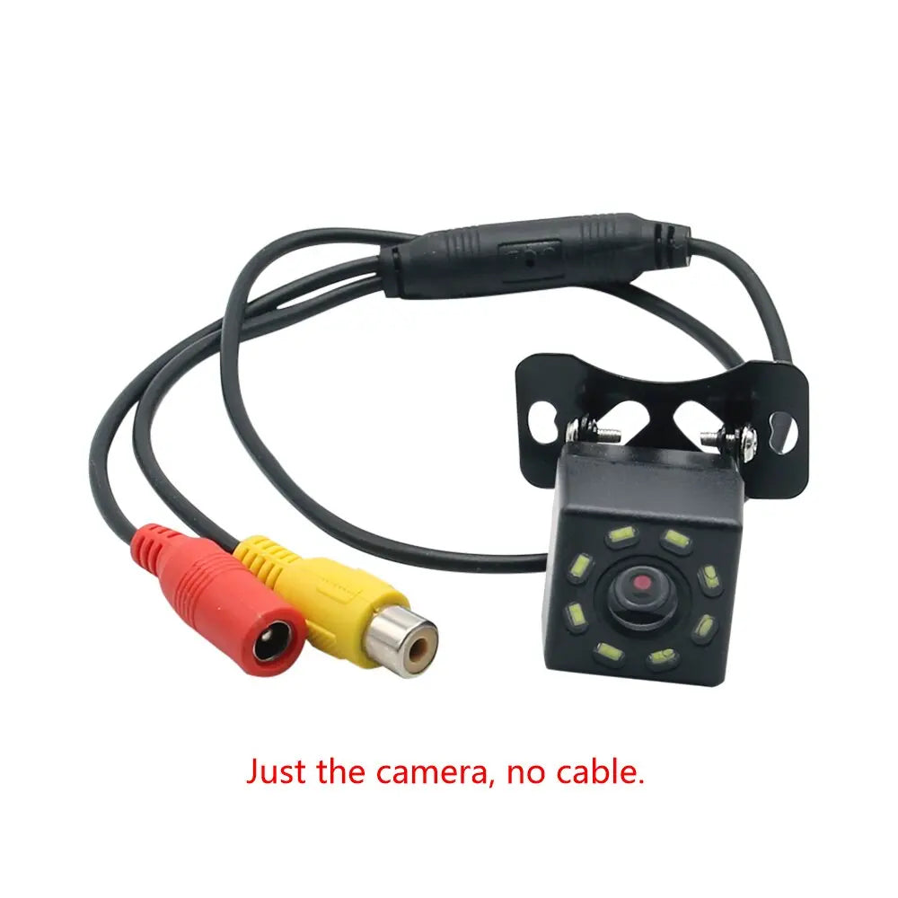 Wide Angle HD Car Rearview Camera Rear View Video Vehicle Camera Backup Reverse Camera 4/8/12 LED Night Vision Parking Camera sayaragear