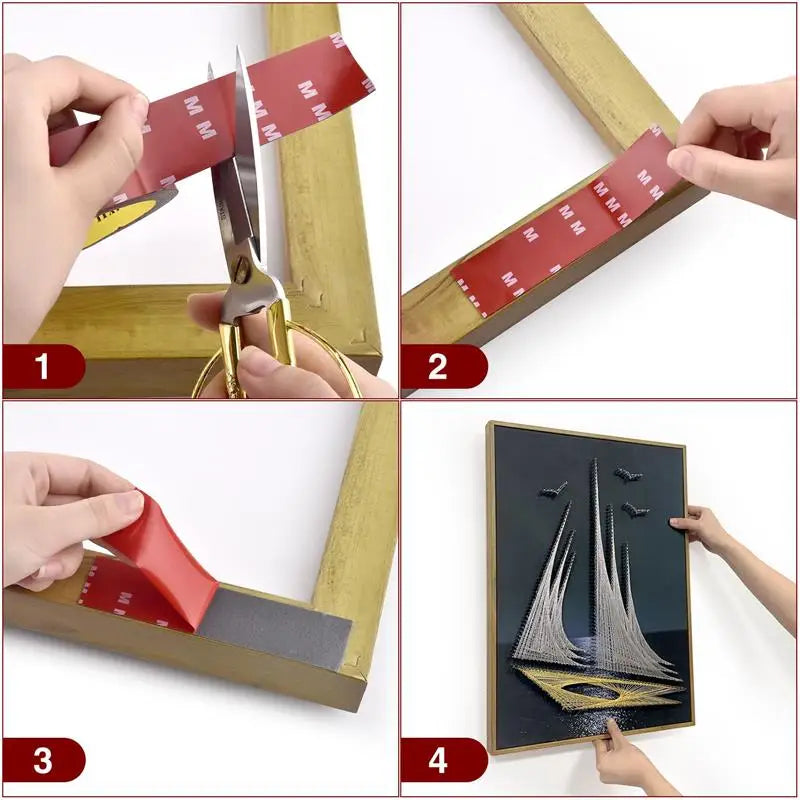 3/M Long Extra Strong Double Sided Tape Adhesive 0.4mm Thick For Car Home Industry Special Strong Double-Sided Tape sayaragear