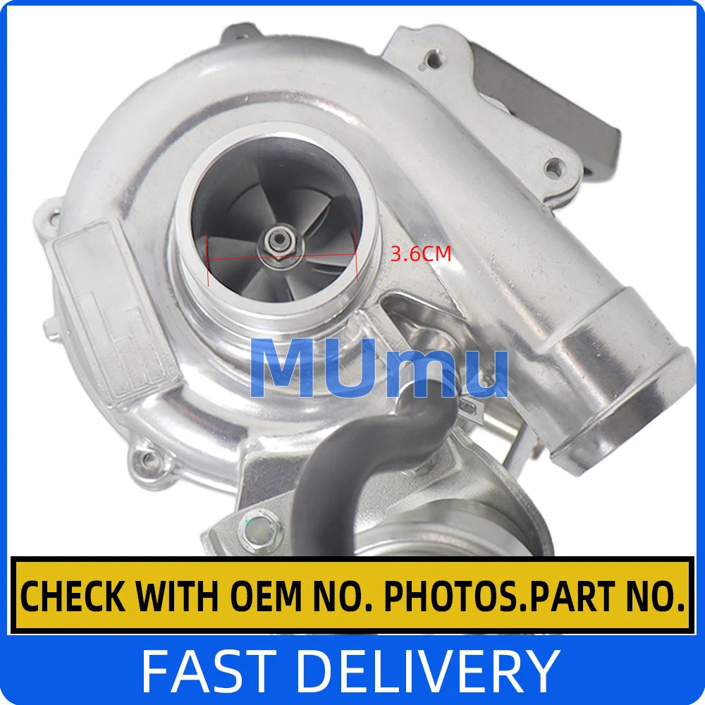 RHF4 Turbine VA420088 VB20088 VC420088 VD420088 VE420088 1515A029 VT10 Turbocharger for Mitsubishi L200 2.5L 4D5CDI Engine sayaragear