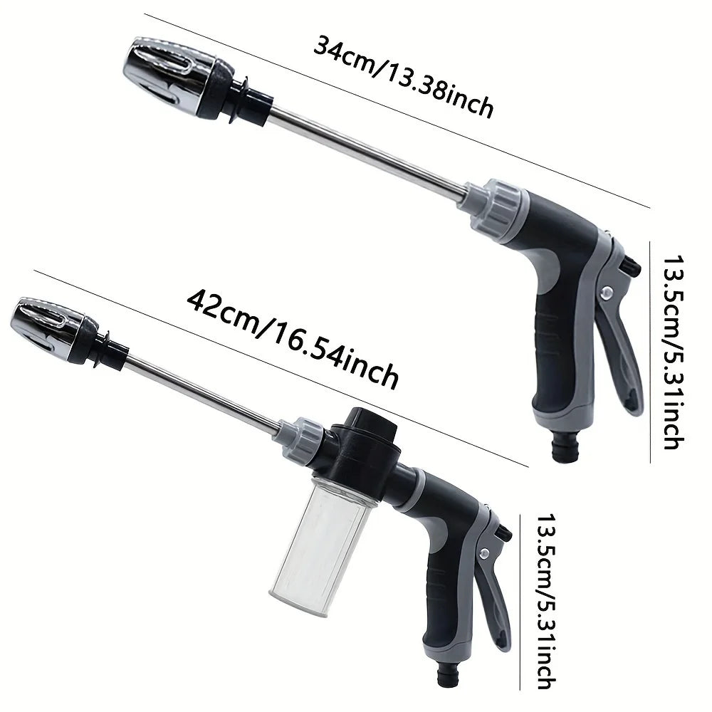 High-Pressure Car Washing Water Gun, External Cleaning Of RV, Foam Kettle Cleaning, Garden Water Hose Nozzle, Garden Shower, sayaragear