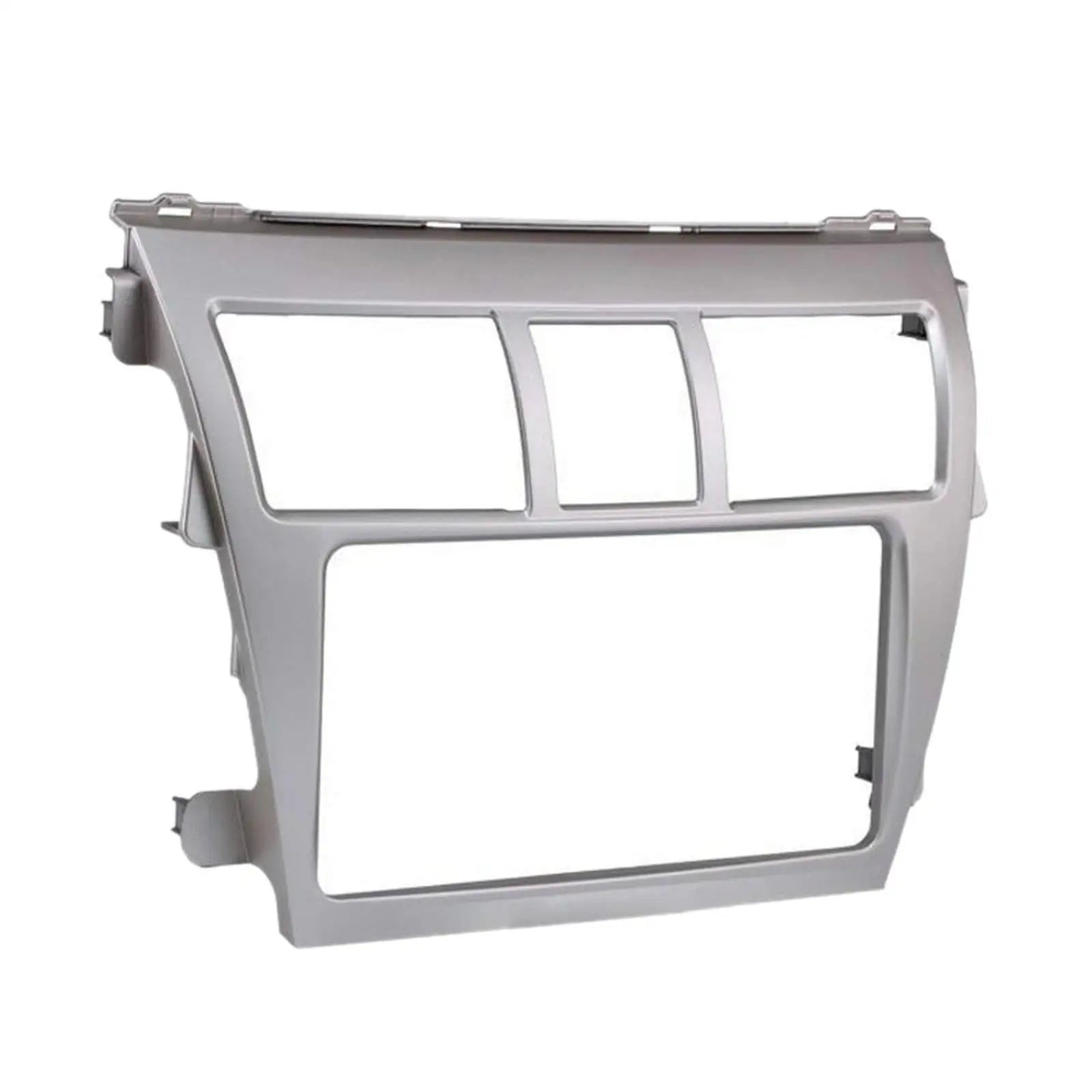 Car Radio Fascia Panel for Toyota Vios Yaris Sedan Belta Frame Stereo Mount Trim Kit Face Plate Audio DVD Navigation 2 Din sayaragear