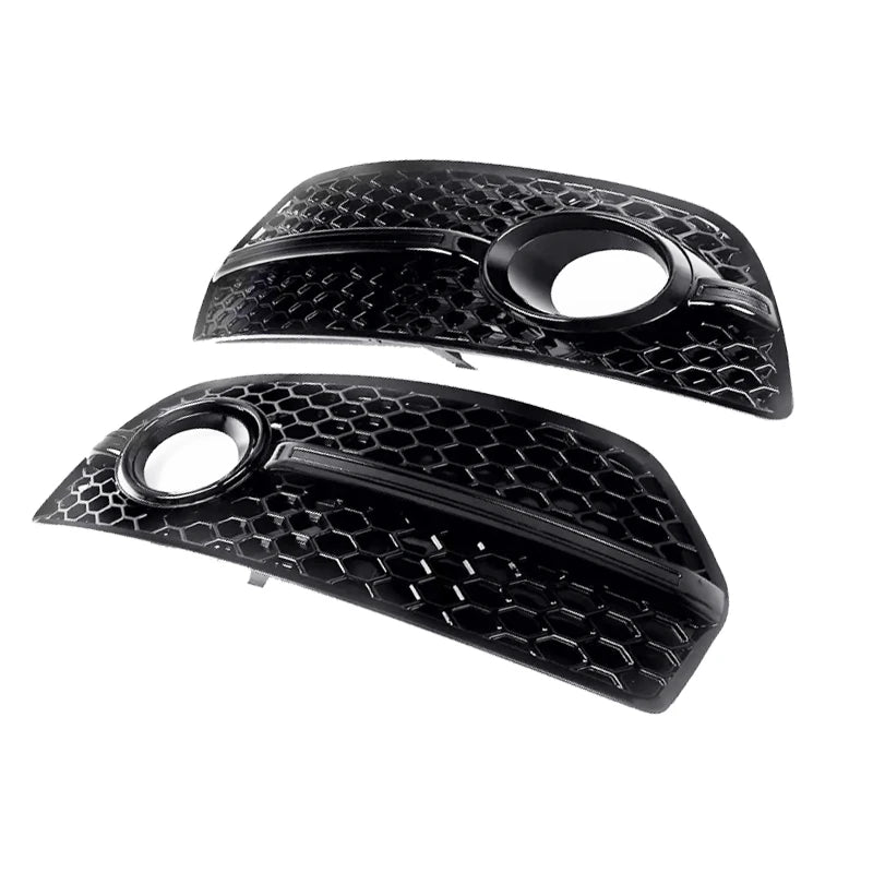 Fog Light Grill Cover For Audi Q5 Standard 2009 2010 2011 2012 Front Bumper Grille 8R0807681E 8R0807682E - sayaragear