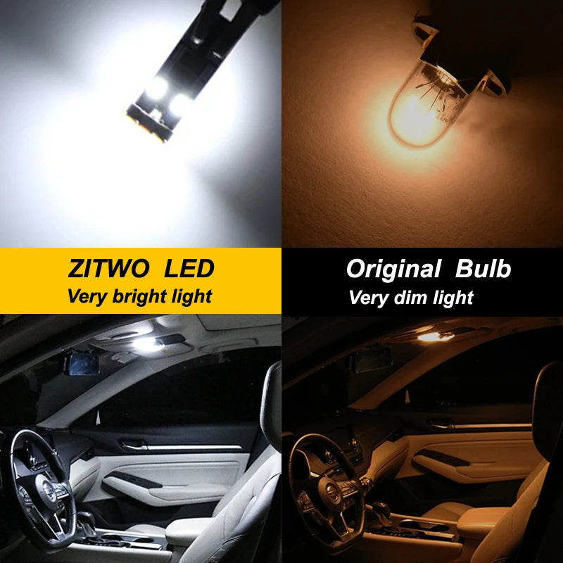 ZITWO No Error LED Interior Light Kit For VW Volkswagen Golf Jetta 3 4 5 6 7 MK4 MK5 MK6 MK7 Passat B5 B6 B7 CC Polo 6R 6C 9N sayaragear