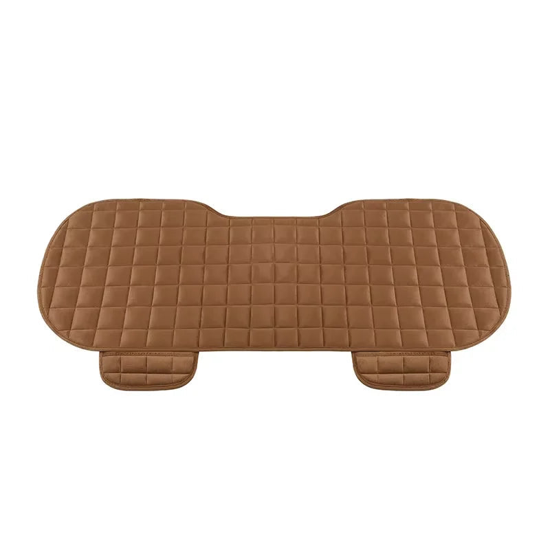 Car Seat Cover Front Rear Flocking Cloth Cushion Non Slide Winter Auto Protector Mat Pad Keep Warm Universal Fit Truck Suv Van sayaragear