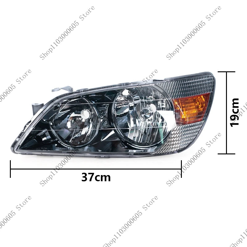 For Lexus ALTEZZA RS200 IS200 1998-2005 Auto Parts Front Bumper Headlight Turn Light Headlight Assembly Warning Light sayaragear